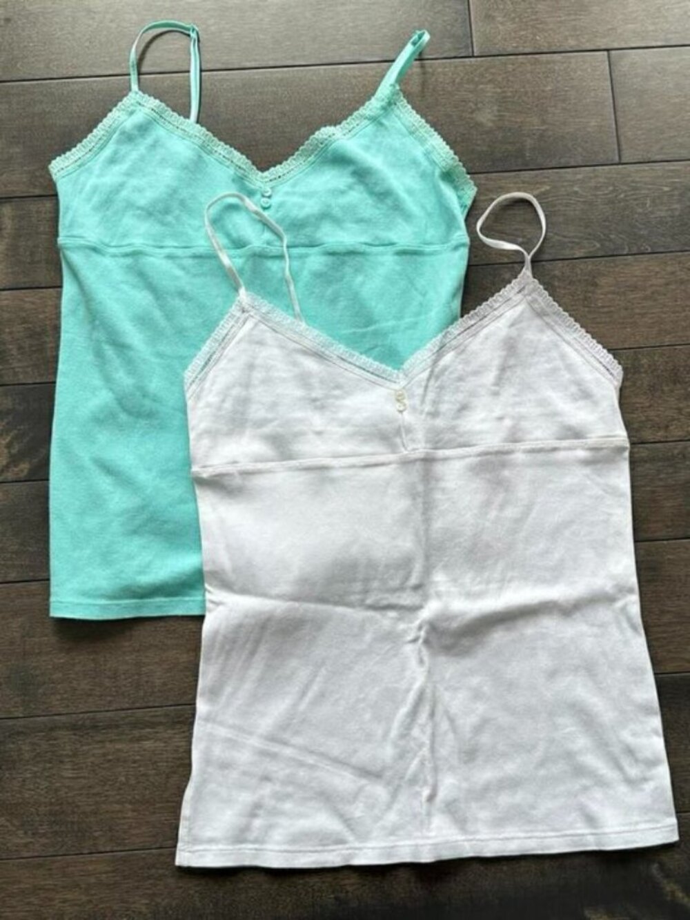 GAP Summer Lace Trim Tank Tops